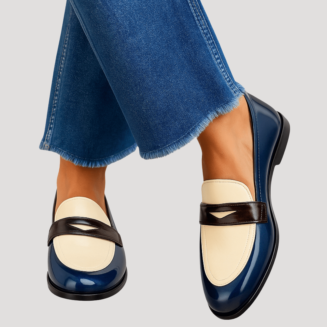 Mocassins Femme Bride Bout Rond Élégants