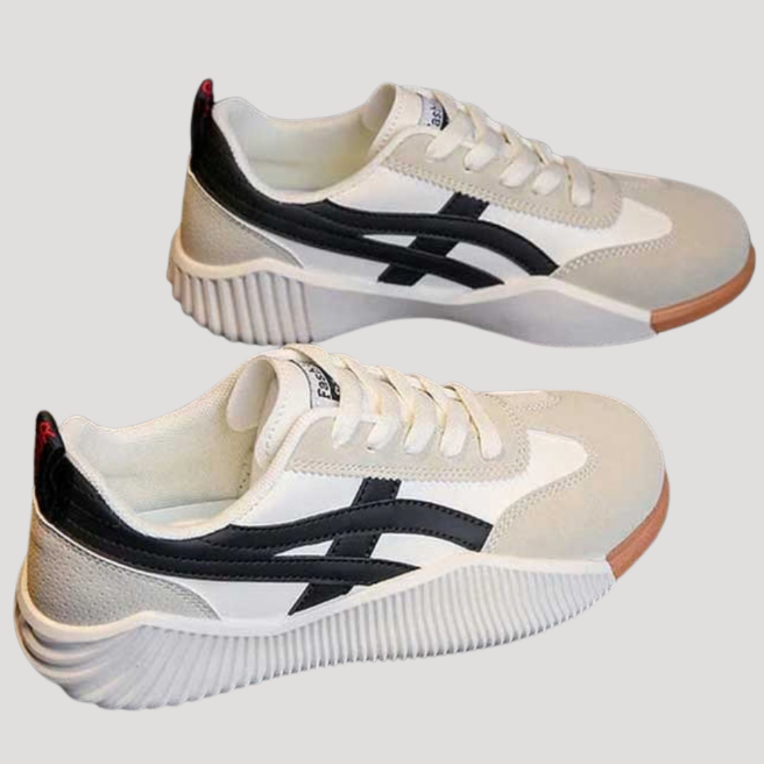 Baskets femme style rétro sport