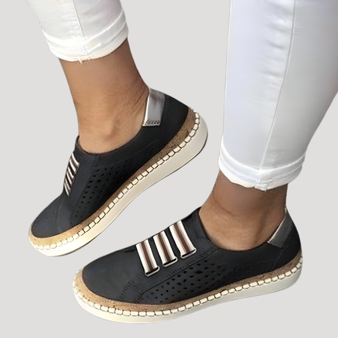 Chaussures d'été femme respirantes sans lacets