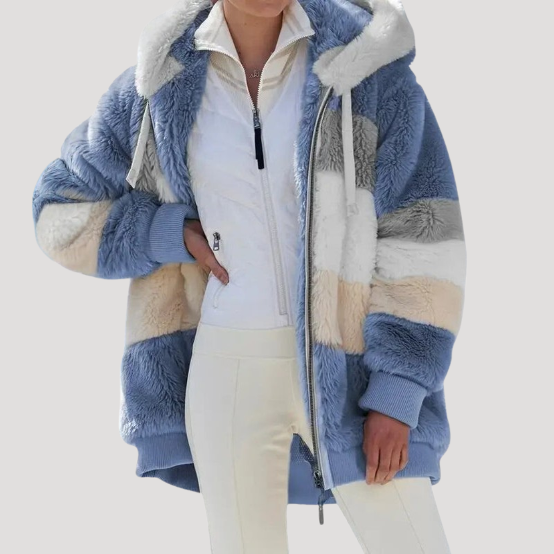 Veste Polaire Femme Zippée à Capuche