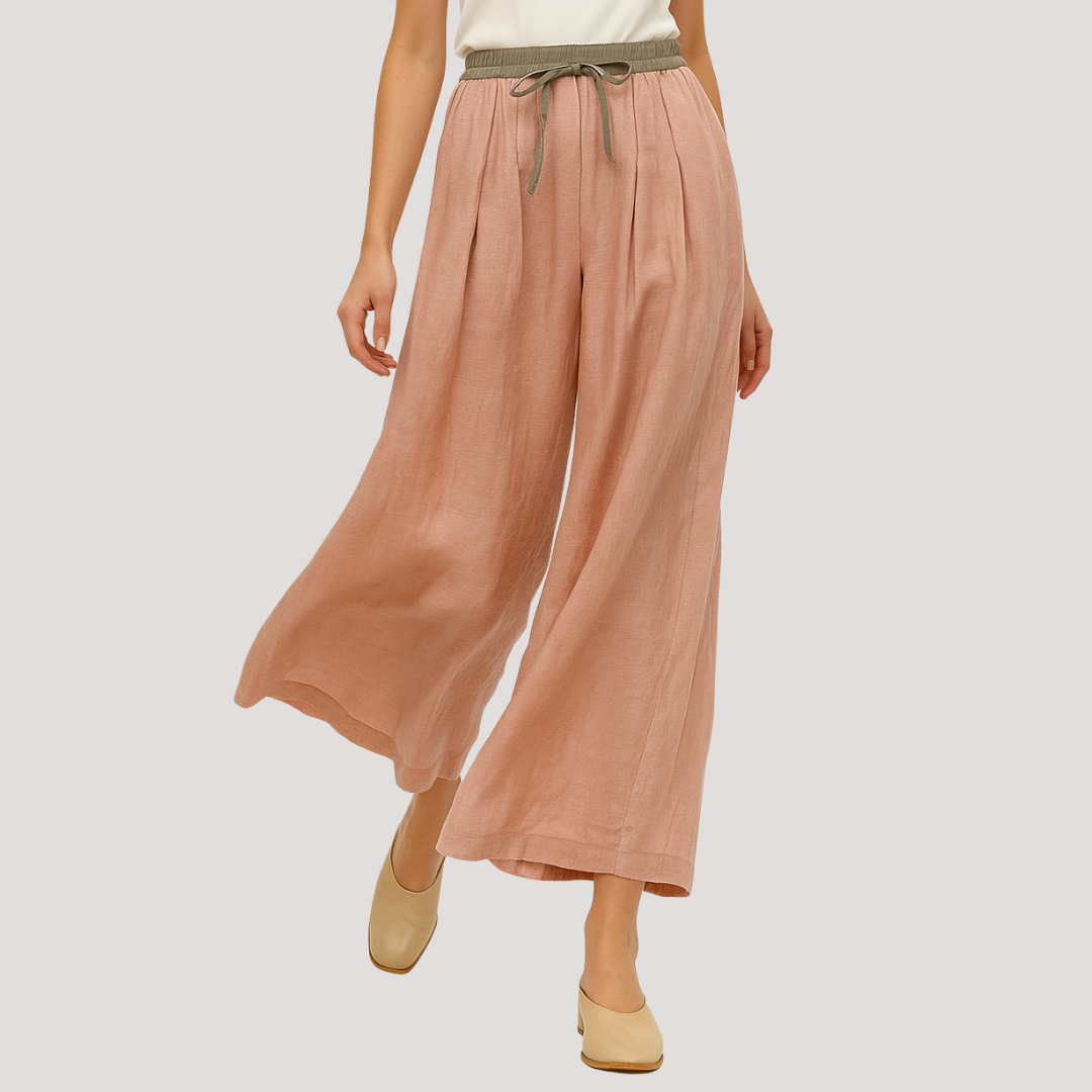 Pantalon femme fluide et léger pour l’été
