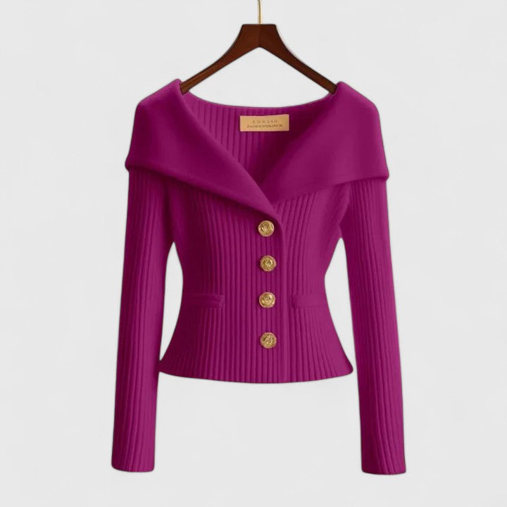 Pull Femme Chic Col V Manches Longues