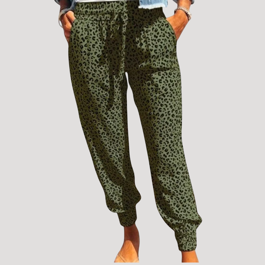 Pantalon Femme Bohème Chevilles Resserrées