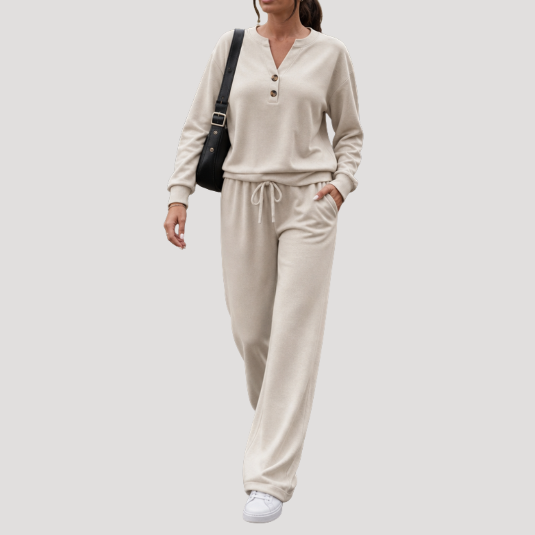 Ensemble Lounge Femme Pantalon Large