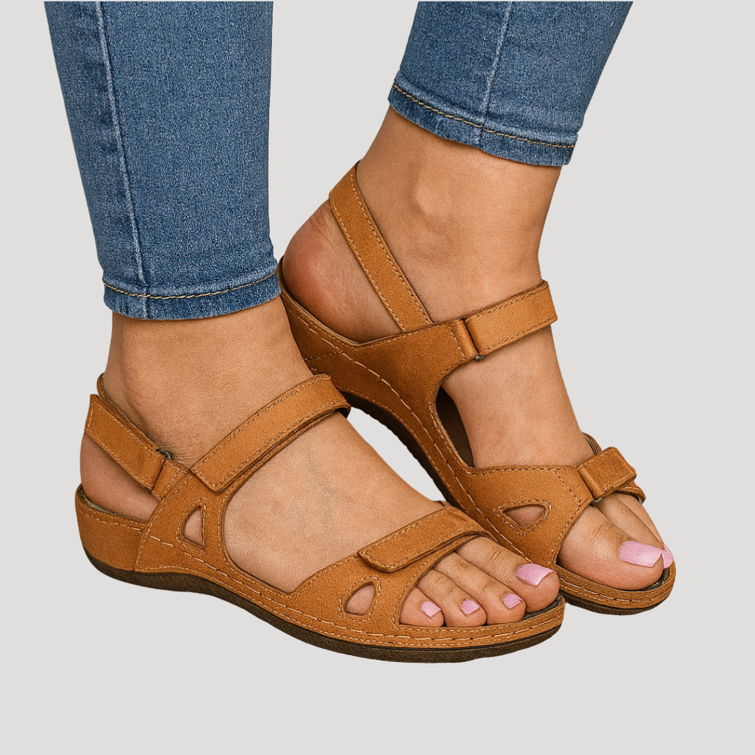 Sandales Femme Brides Ajustables Décontractées
