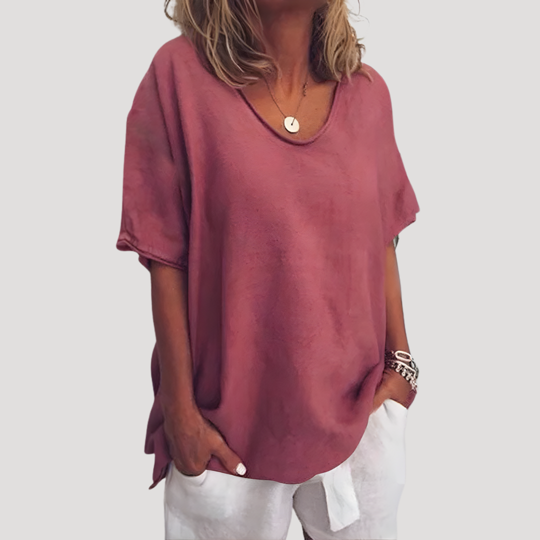 T-shirt Femme Ample Décontracté Confortable
