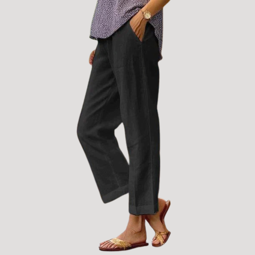 Pantalon femme fluide et léger pour l’été