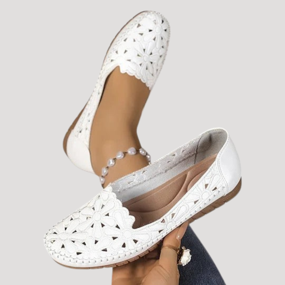 Chaussures Plates Femme Ajourées Décontractées