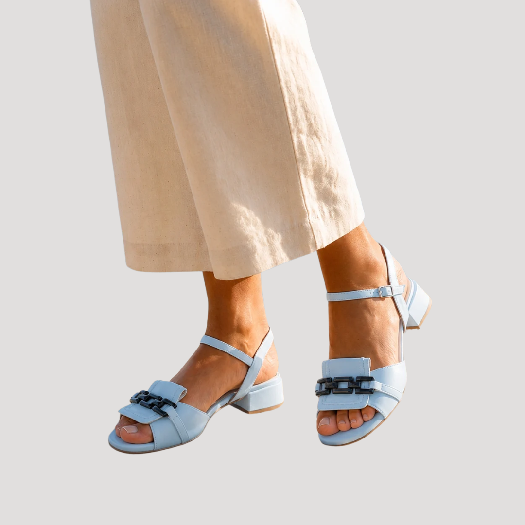 Sandales Femme Bride Cheville Talon Élégantes