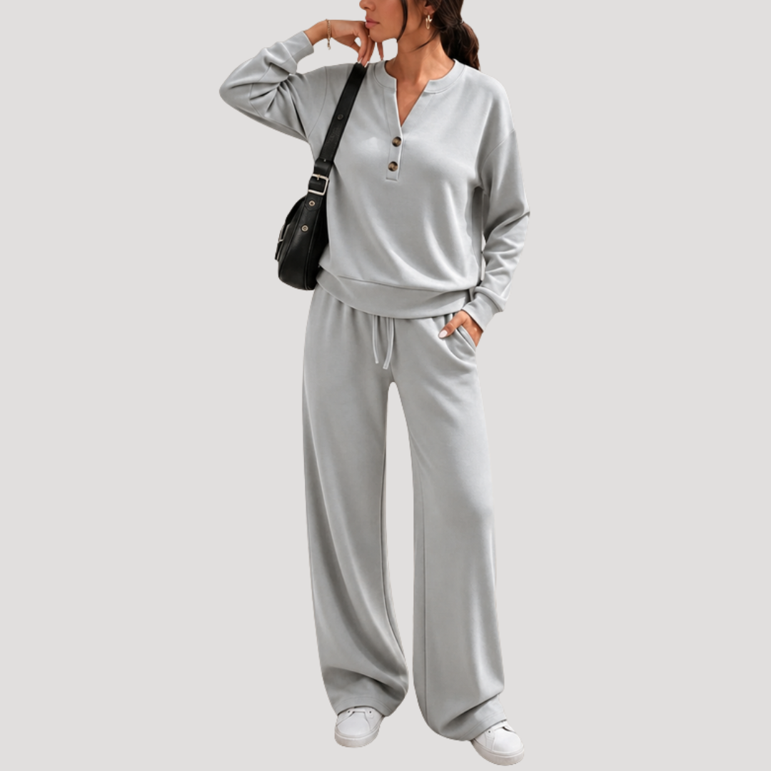 Ensemble Lounge Femme Pantalon Large