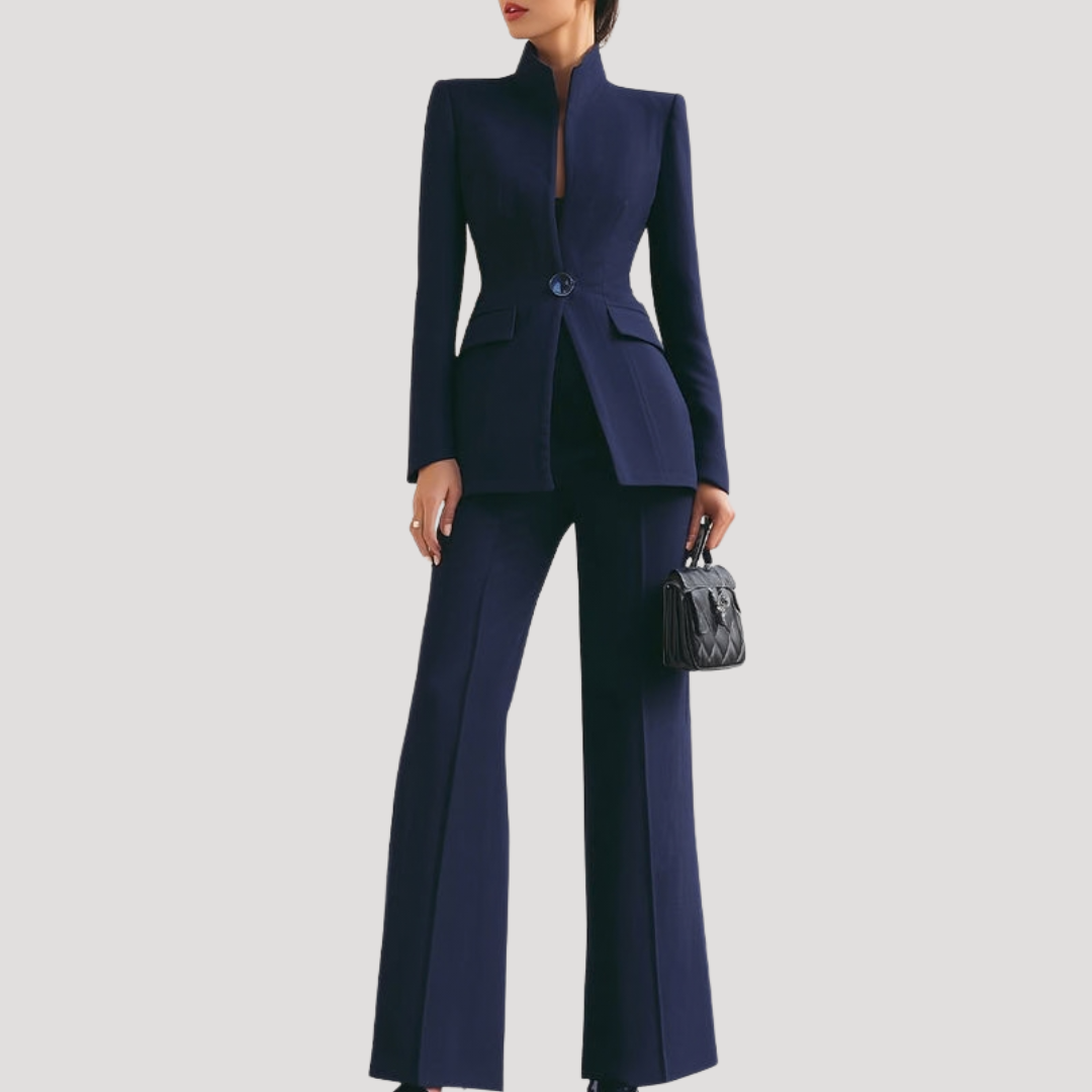 Tailleur Femme Ensemble Pantalon Chic