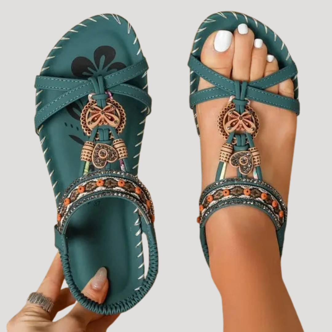 Sandales d'été bohèmes femme