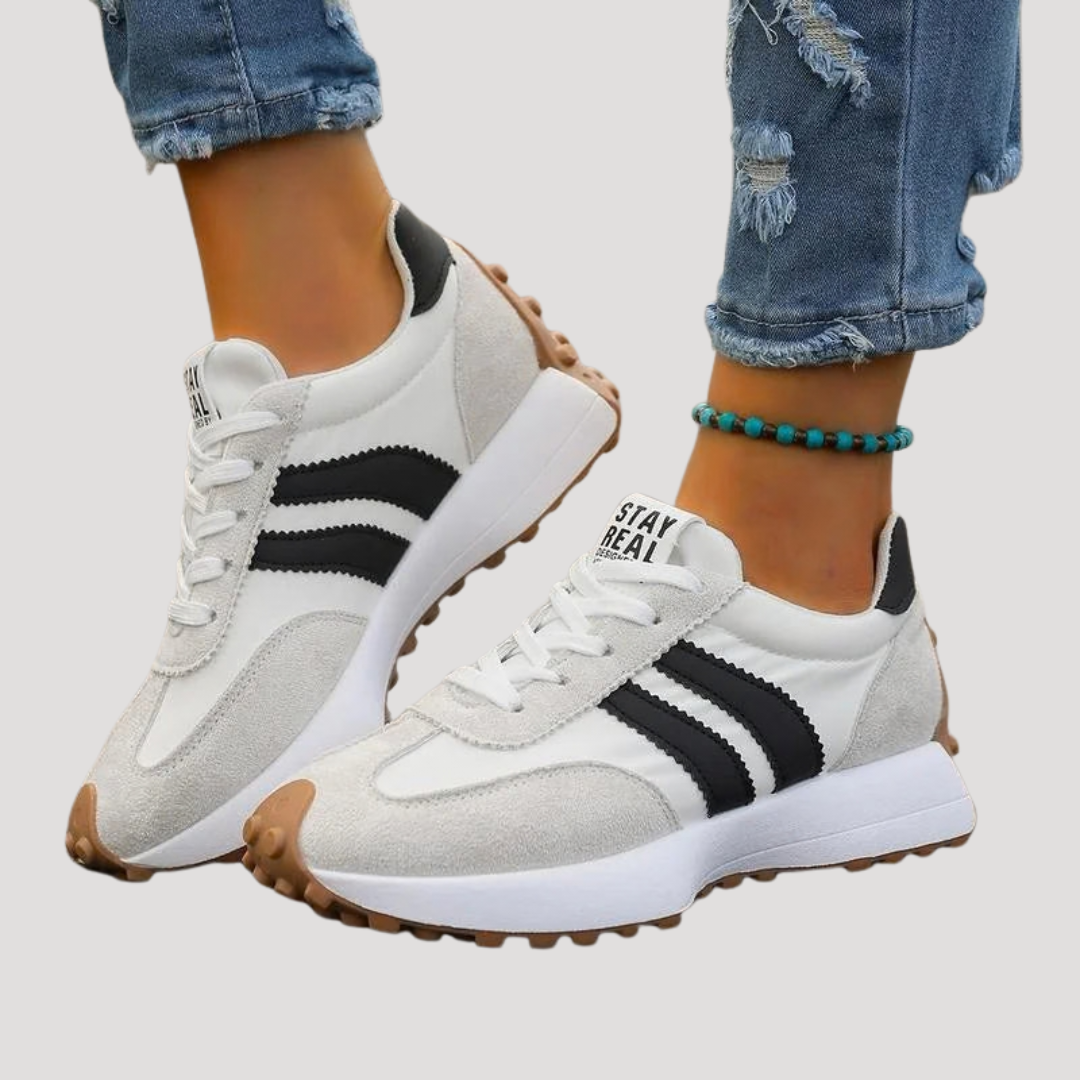 Sneakers femme casual style rétro