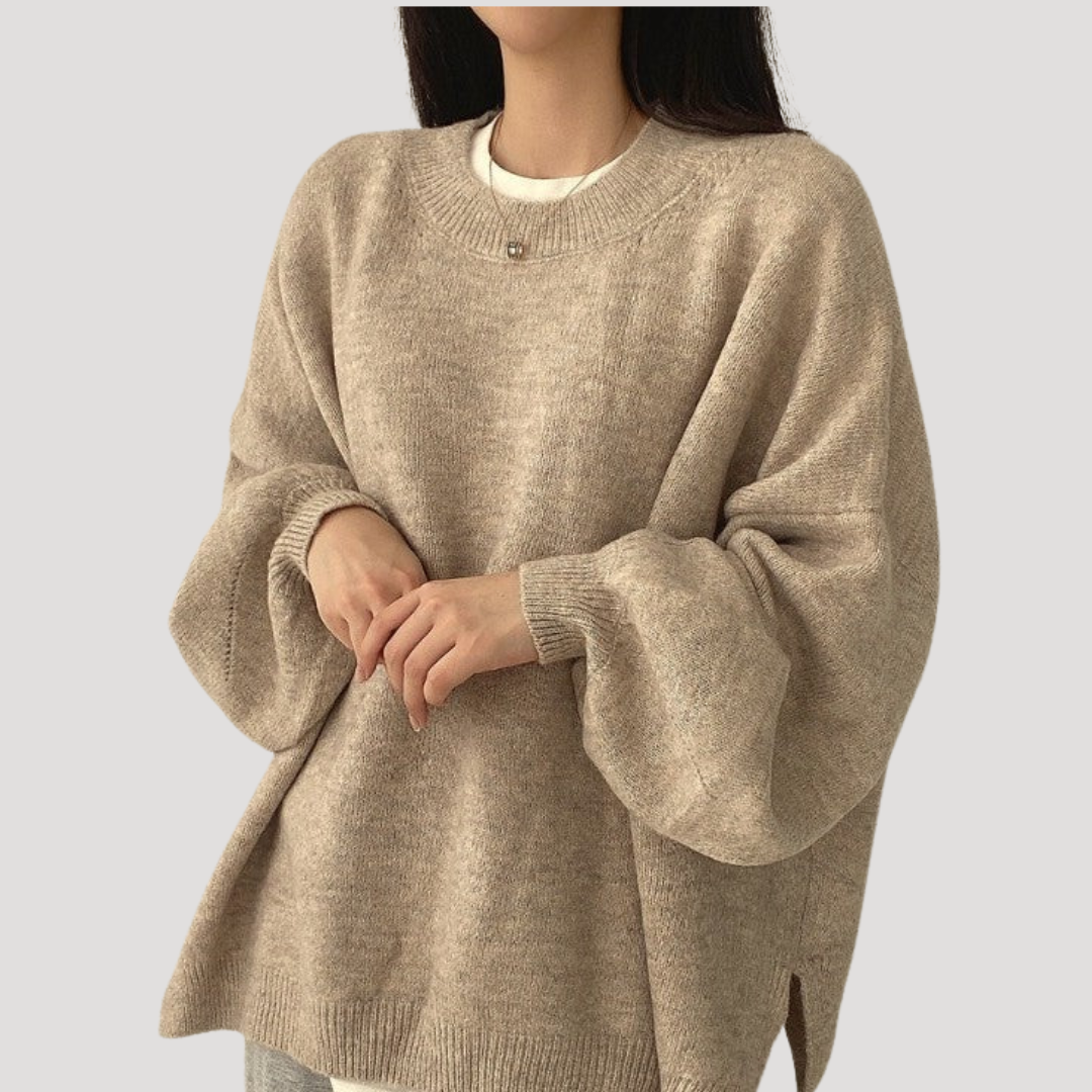Pull Oversize Femme Manches Ballon