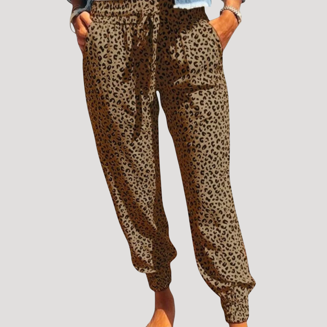 Pantalon Femme Bohème Chevilles Resserrées