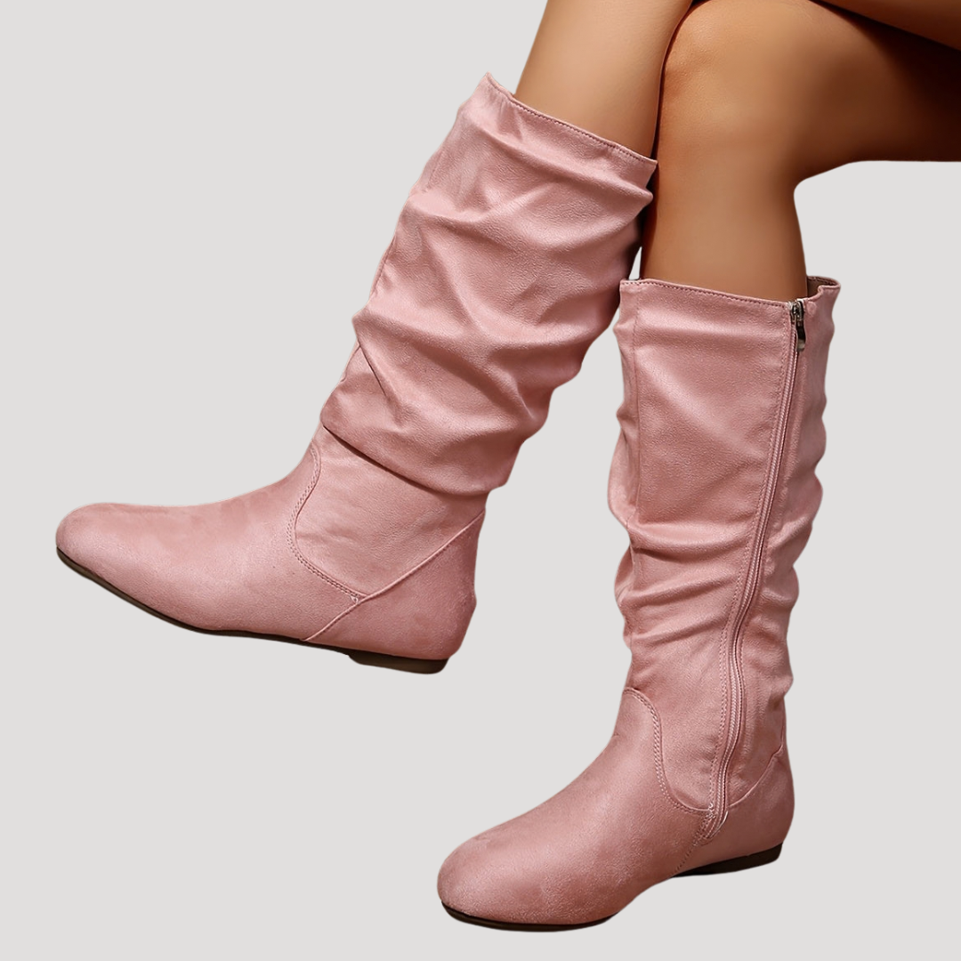 Bottes Femme Mi-Mollet Souples