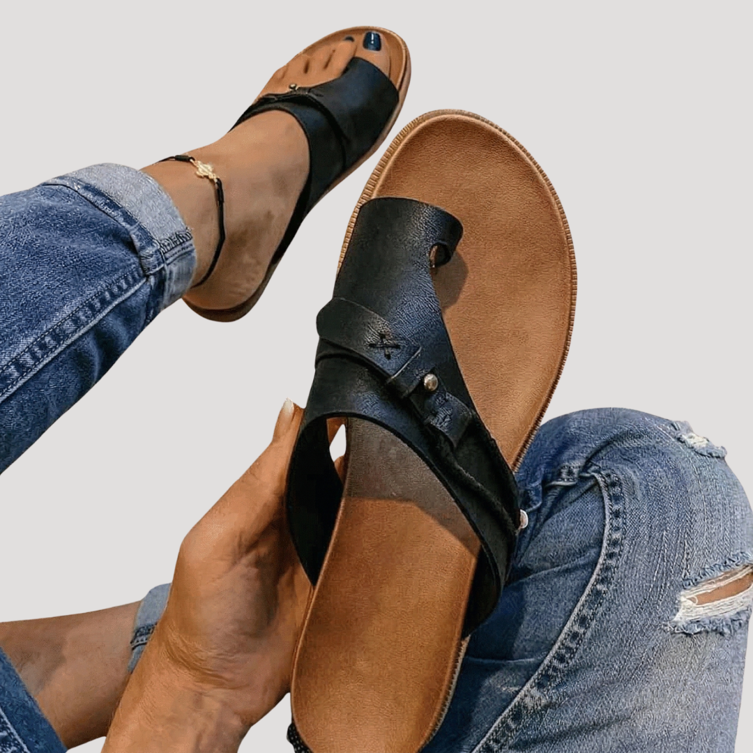 Nu pieds femme d'été