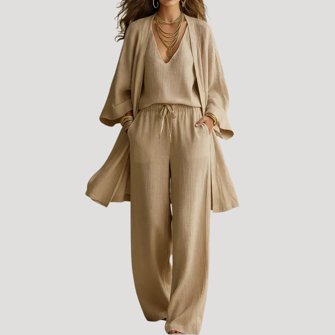 Ensemble Pantalon Femme Large Bohème