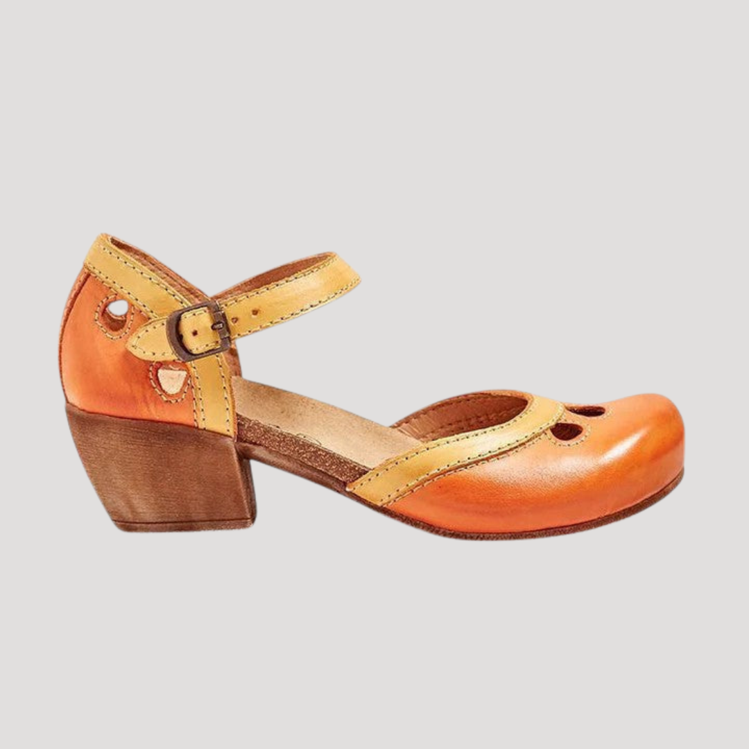 Sandales Femme Bout Fermé Bride Cheville Élégantes