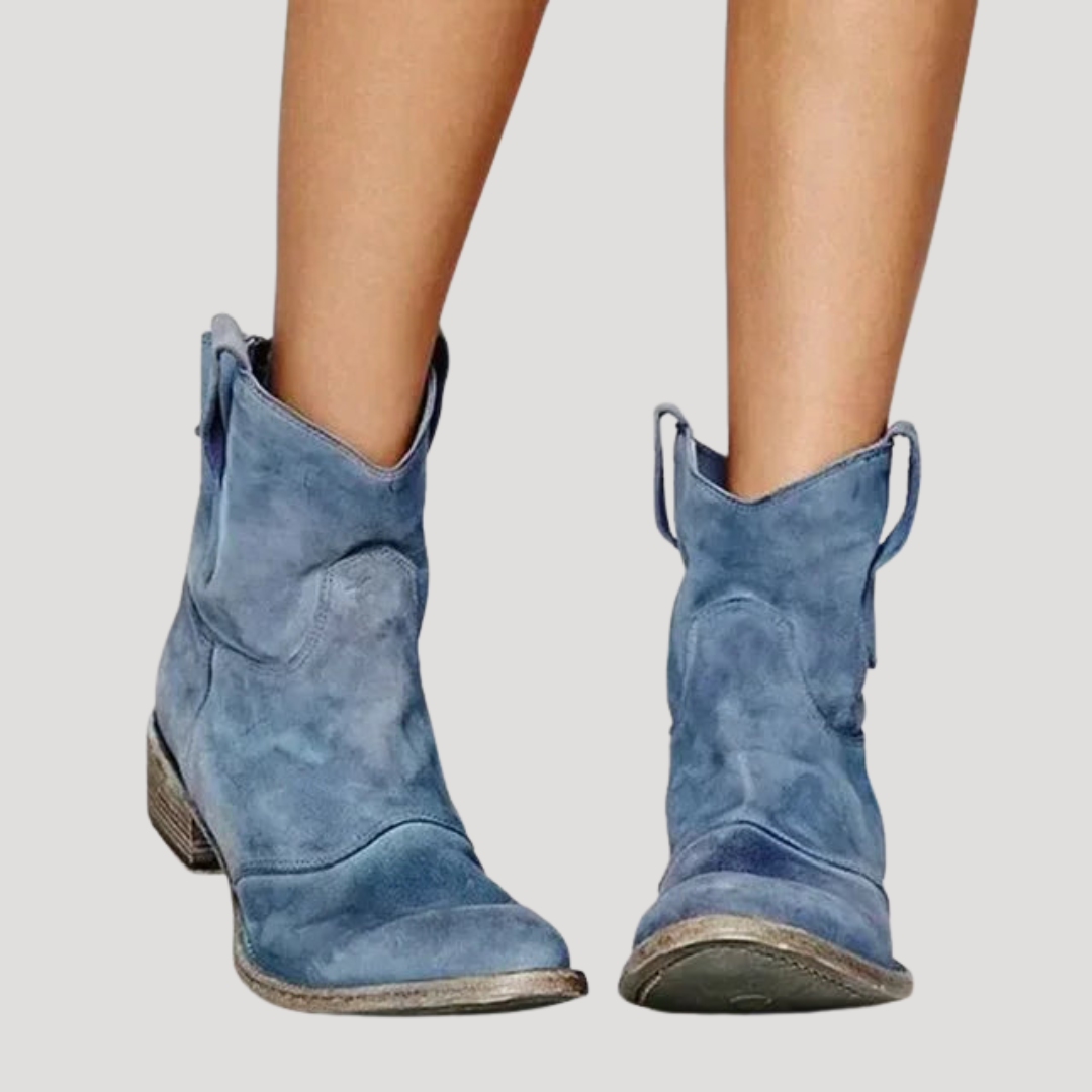 Bottines Femme à Enfiler Talon Bloc