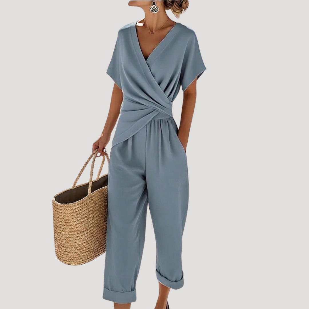 Combinaison Femme Chic Cache Cœur
