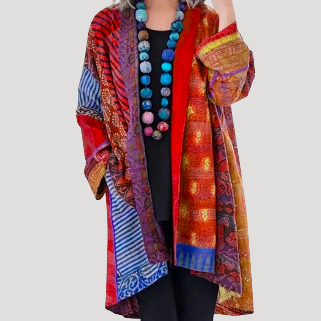 Cardigan Long Femme Ouvert