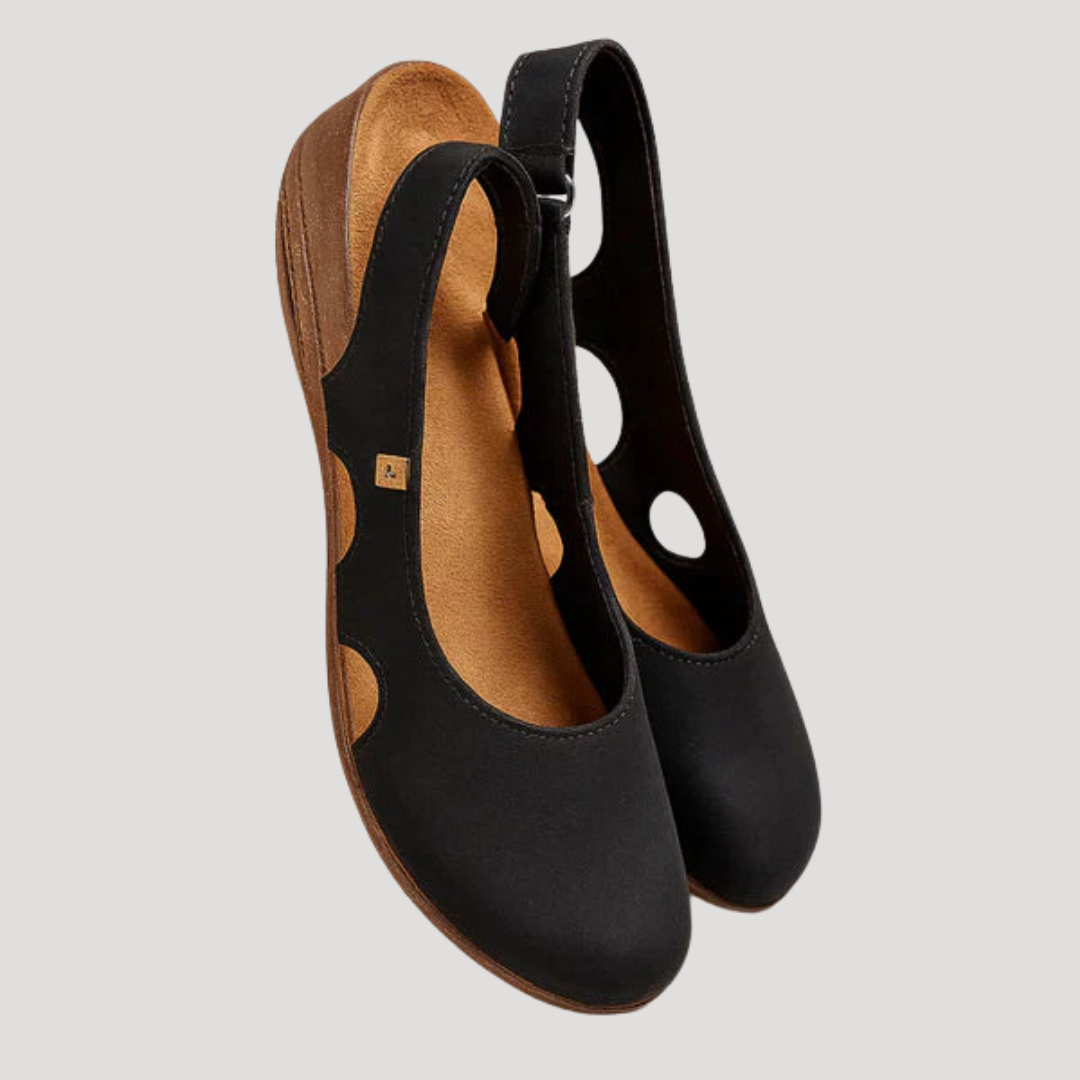 Sandales plates femme fermées