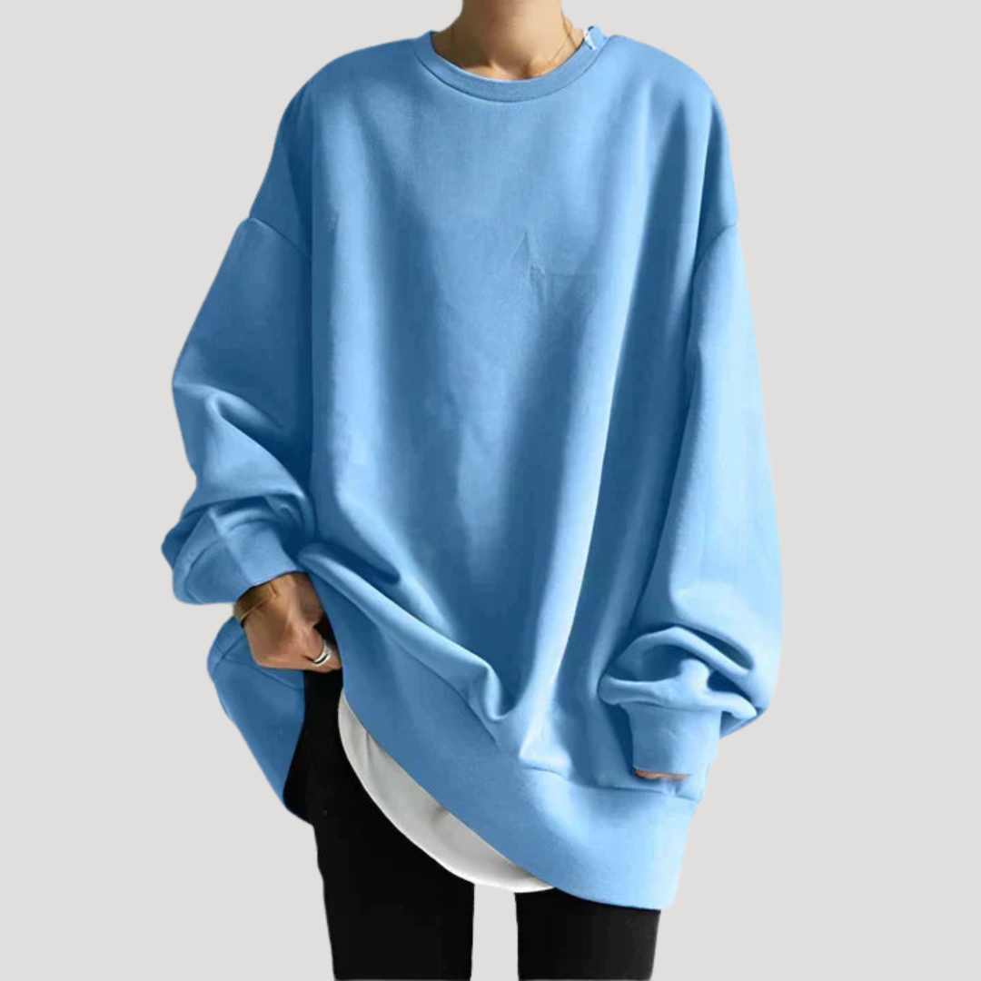 Pull Oversize Femme Col Rond