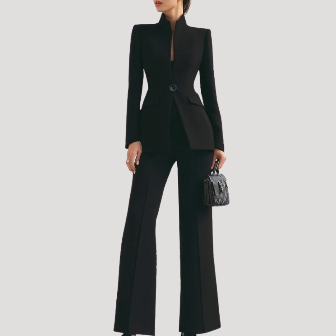 Tailleur Femme Ensemble Pantalon Chic