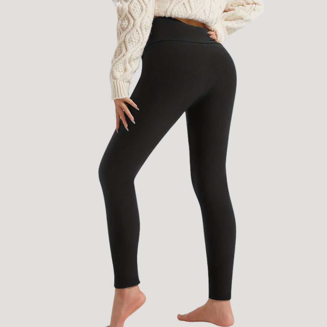 Legging femme taille haute thermique