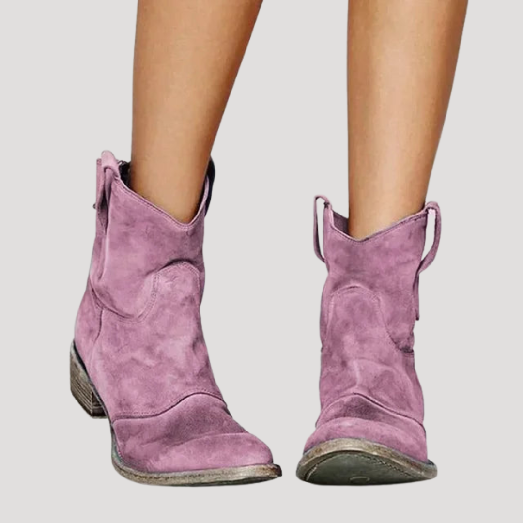 Bottines Femme à Enfiler Talon Bloc