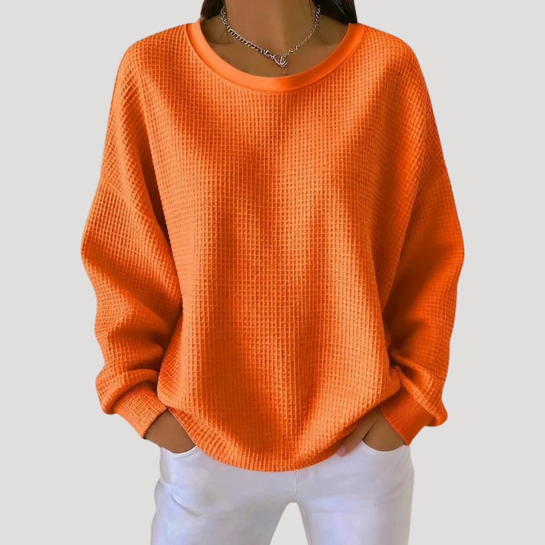 Pull Femme Manches Longues Coupe Décontractée