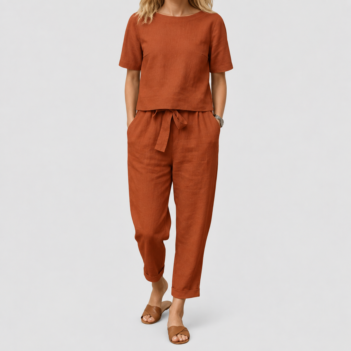 Ensemble Femme Décontracté Pantalon Confort