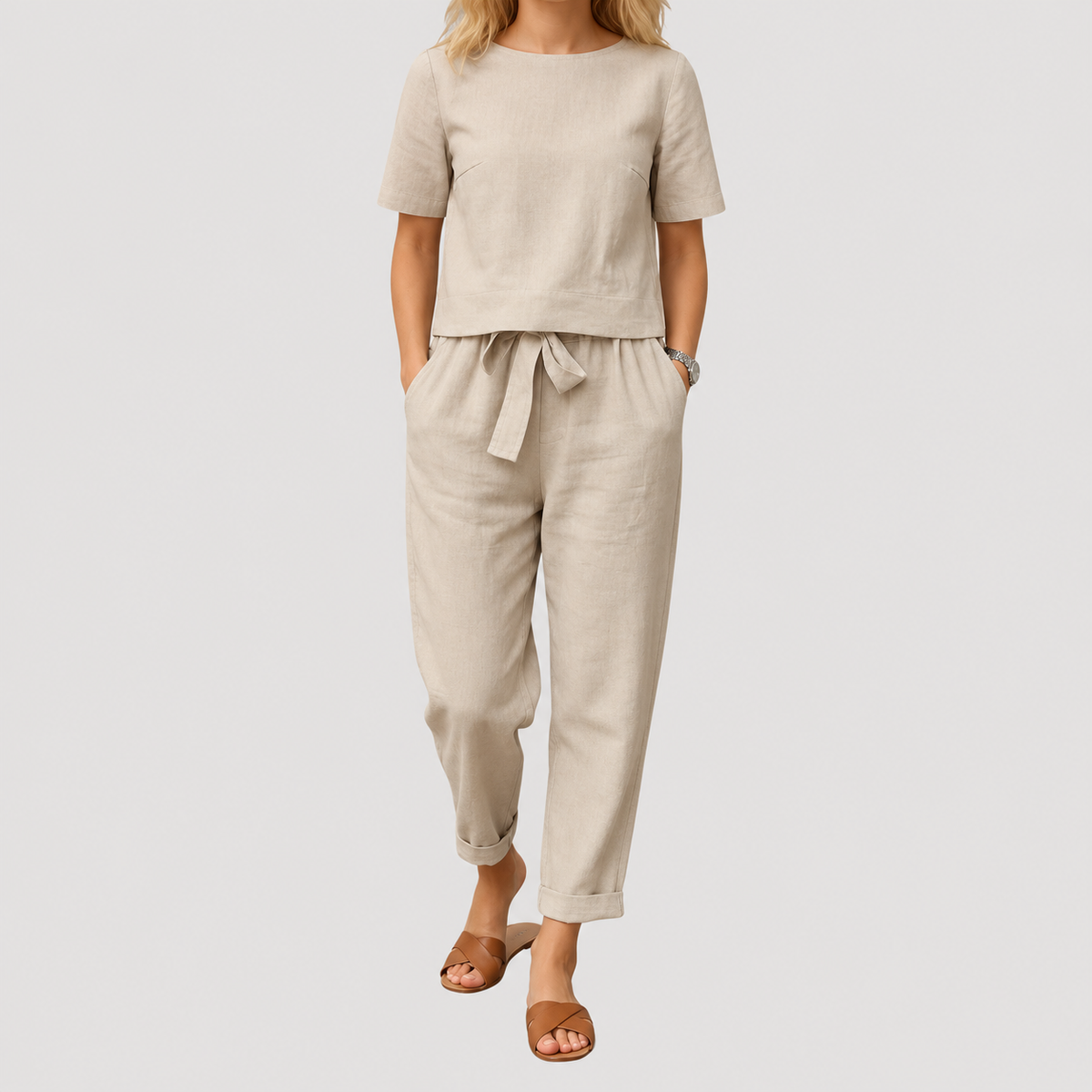 Ensemble Femme Décontracté Pantalon Confort