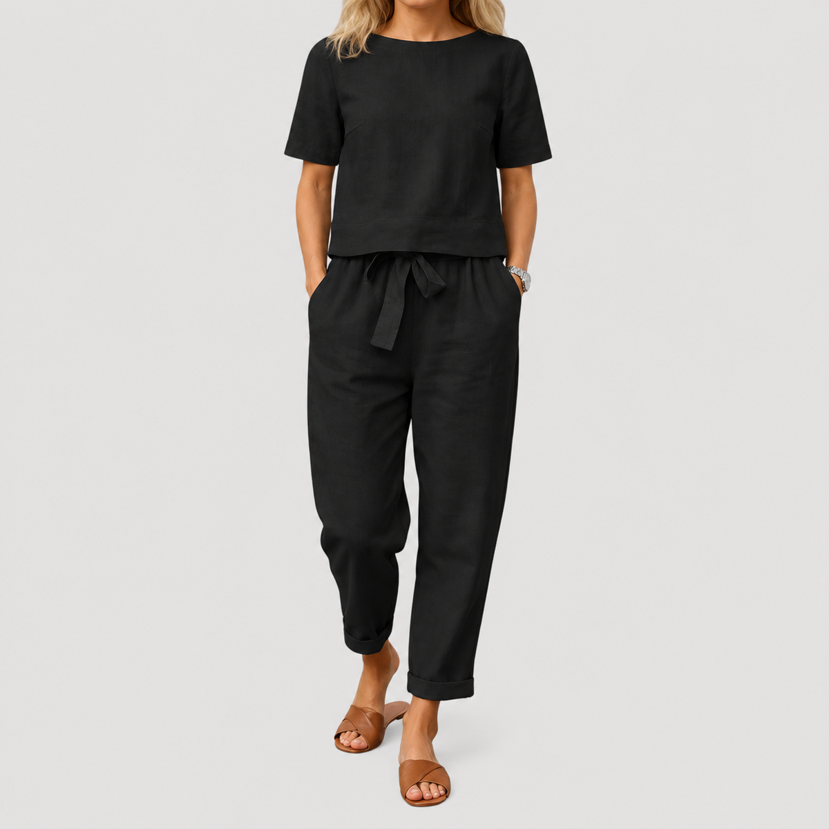 Ensemble Femme Décontracté Pantalon Confort
