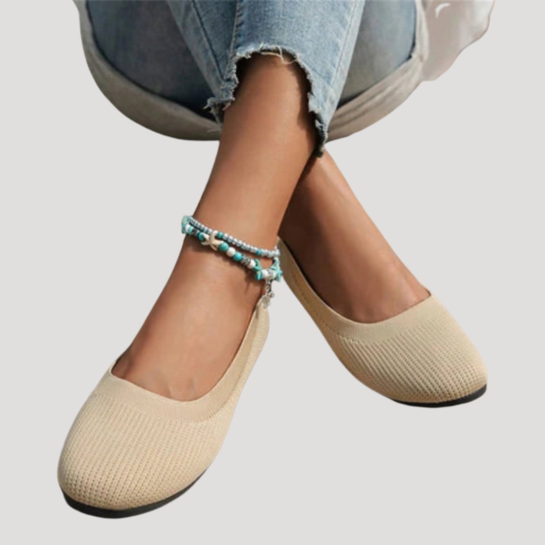 Ballerines femme respirantes en maille