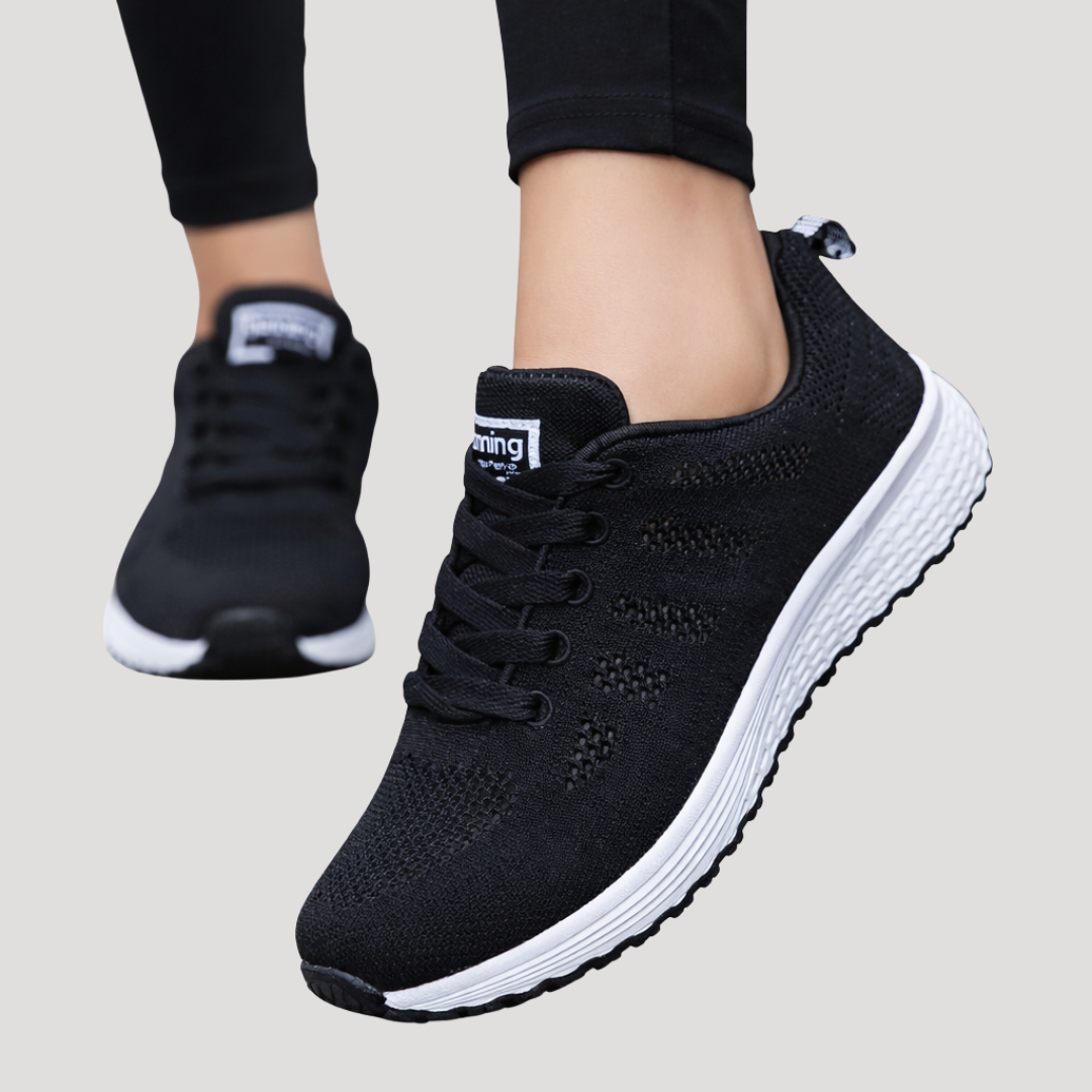 Sneakers confort femme respirantes