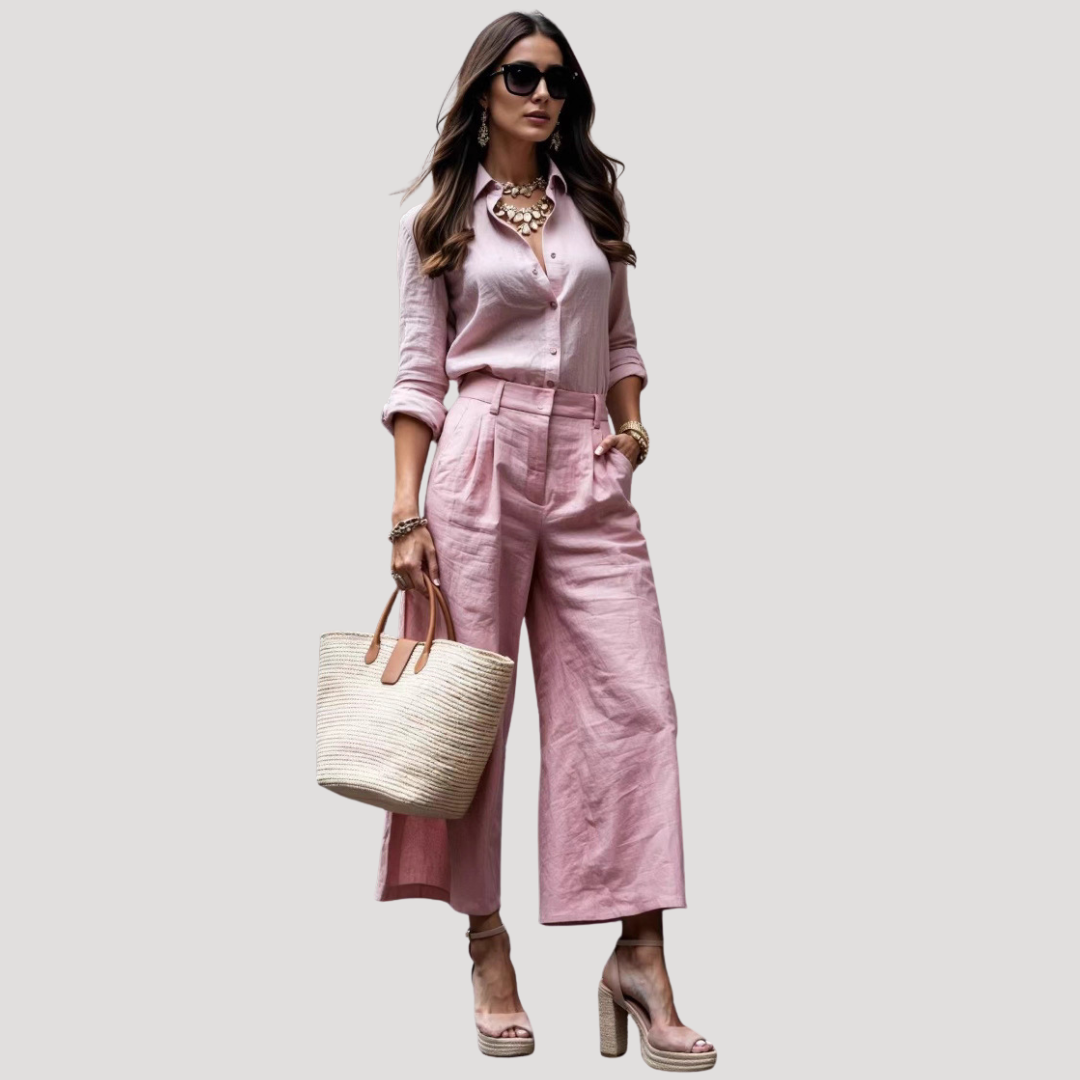 Ensemble Été Femme Coupe Large Chic