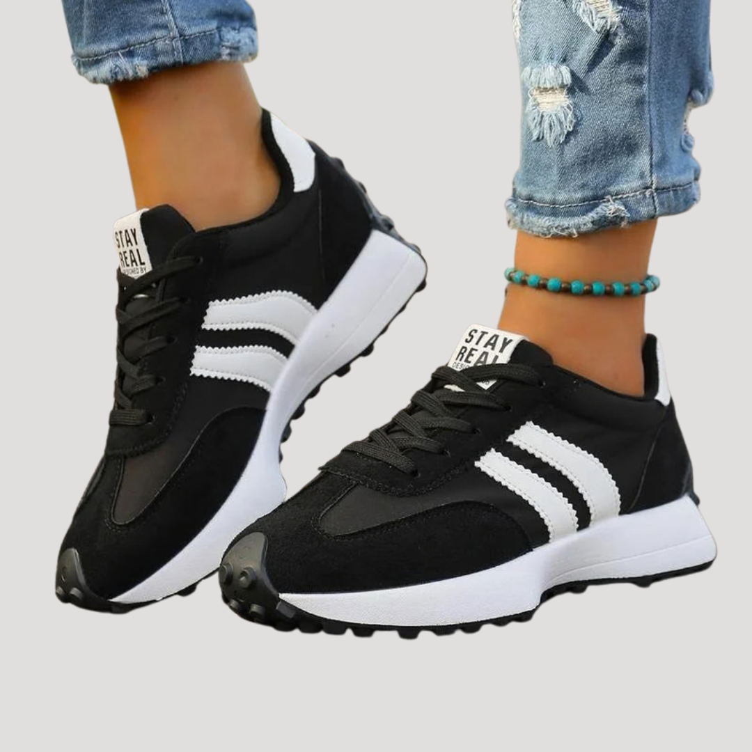 Sneakers femme casual style rétro