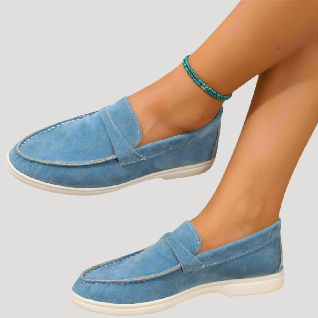 Chaussures Plates Femme Bout Rond Décontractées
