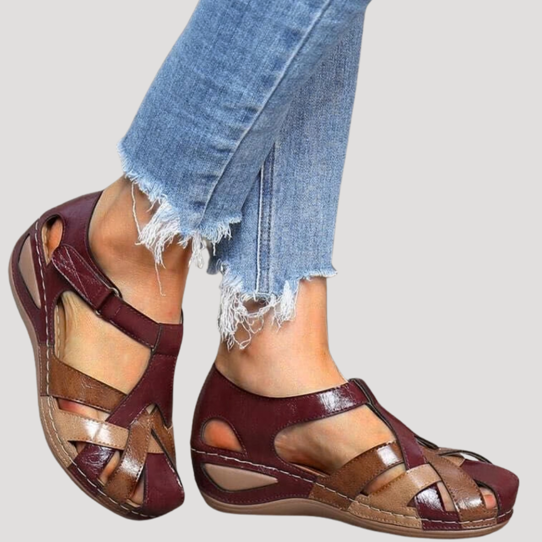 Sandales confort femme légères pour la marche