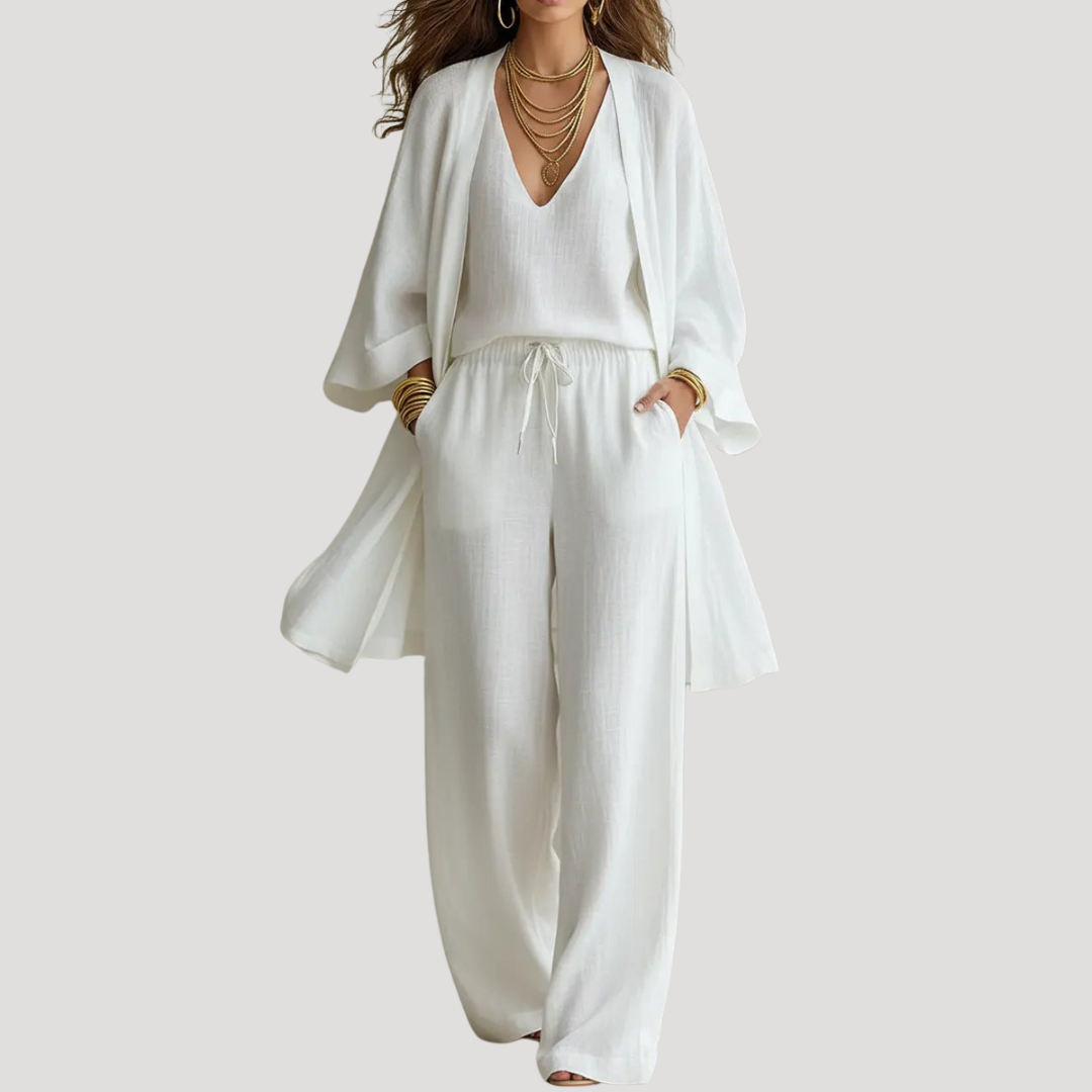 Ensemble Pantalon Femme Large Bohème