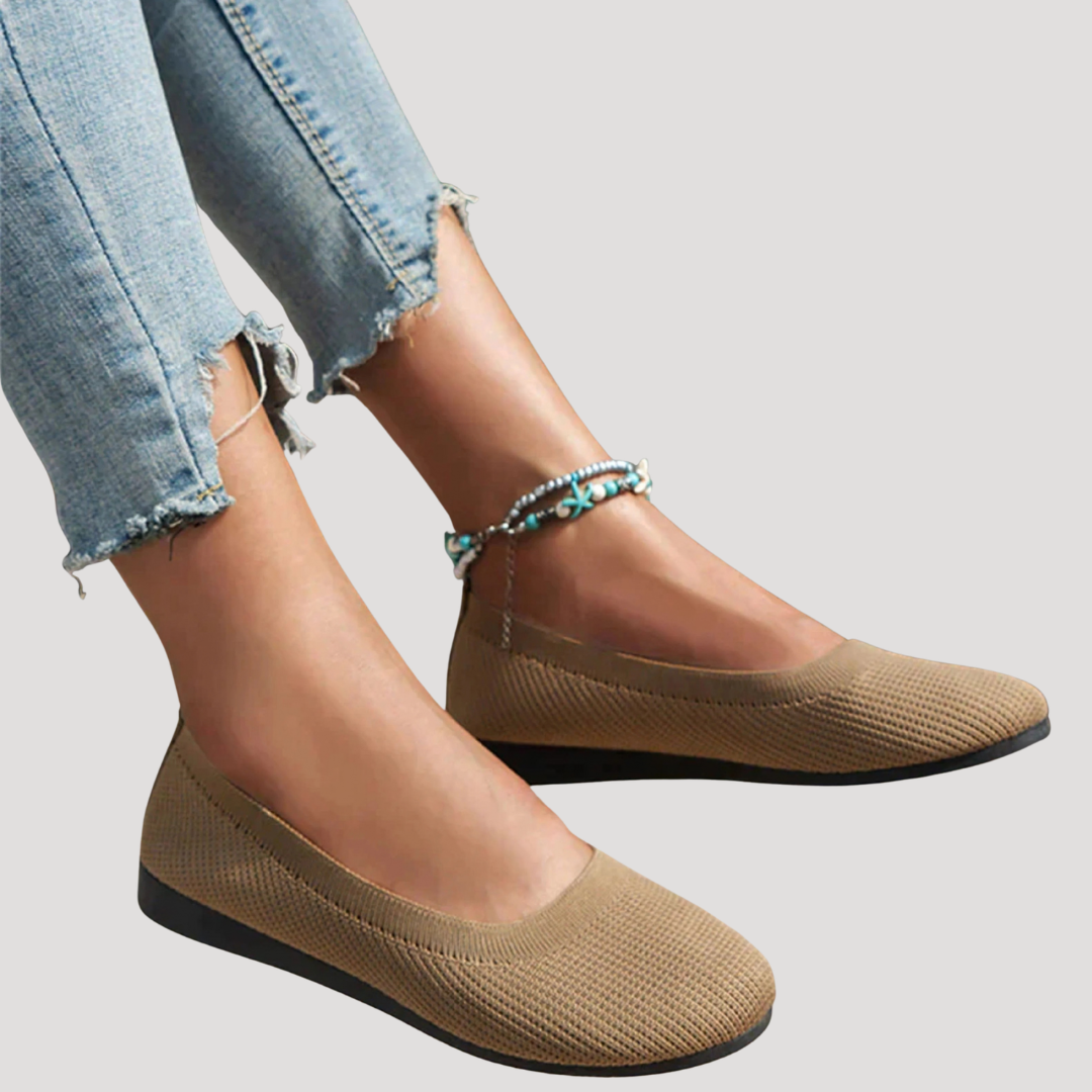 Ballerines femme respirantes en maille