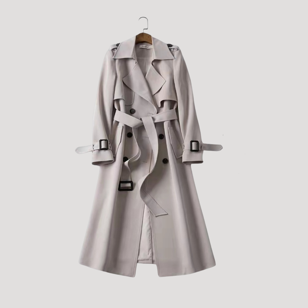 Trench Femme Ceinturé Double Boutonnage