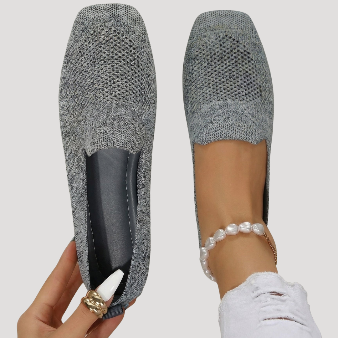 Mocassins respirants en maille stretch