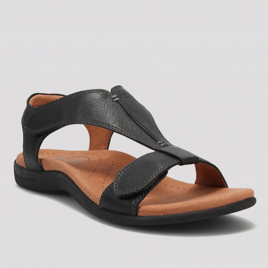 Sandales d’été femme confort à bride scratch