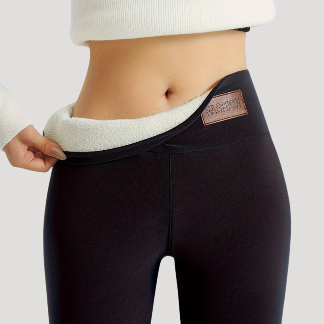 Legging femme taille haute thermique
