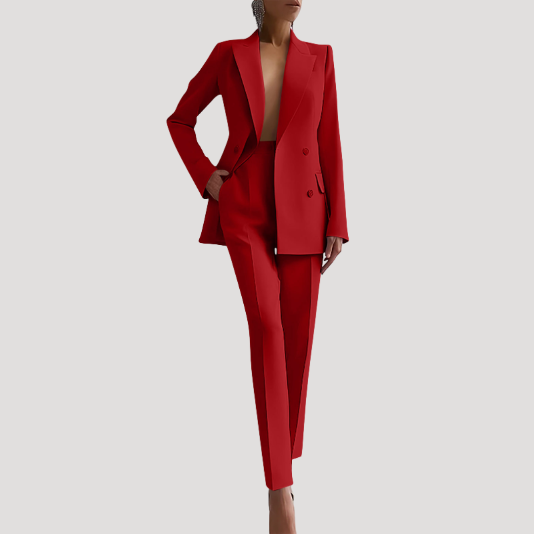 Ensemble Tailleur Femme Chic Pantalon