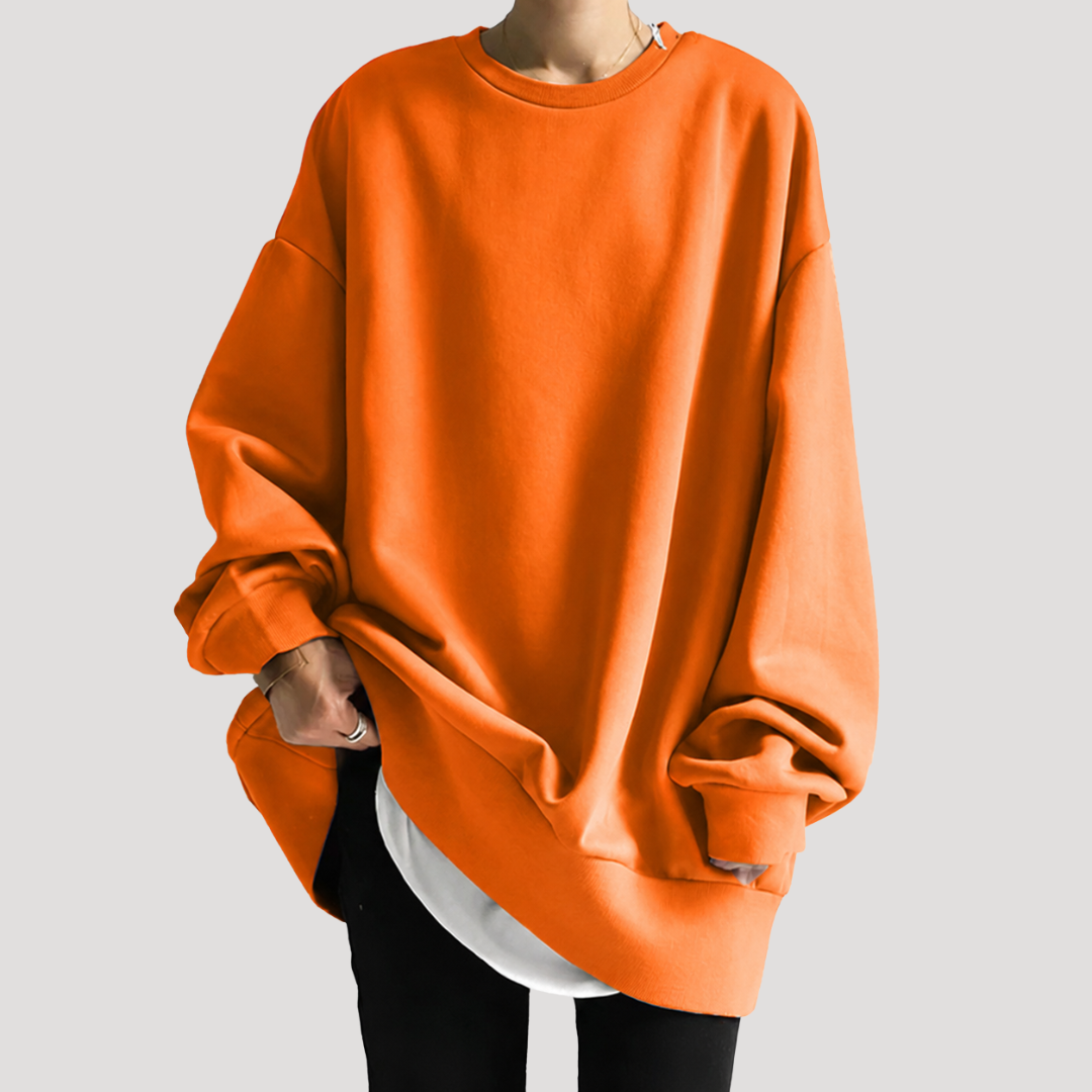 Pull Oversize Femme Col Rond
