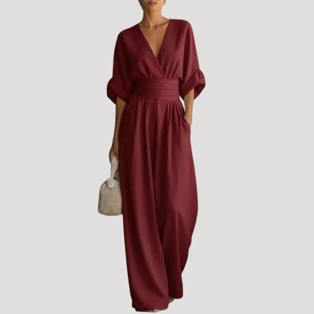 Combinaison Femme Chic Taille Marquée
